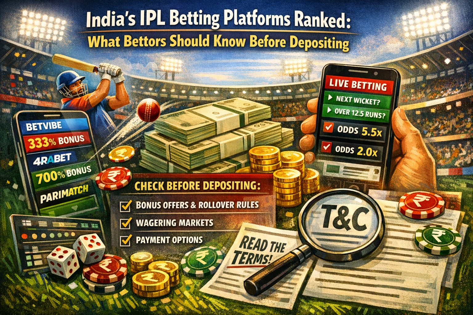 India's IPL Betting Platforms Ranked: What Bettors Should Know Before Depositing
