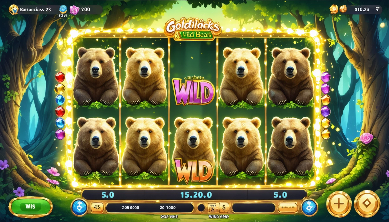 Goldilocks and the Wild Bears Slot Activates Bears Turn Wild for Enhanced Wins