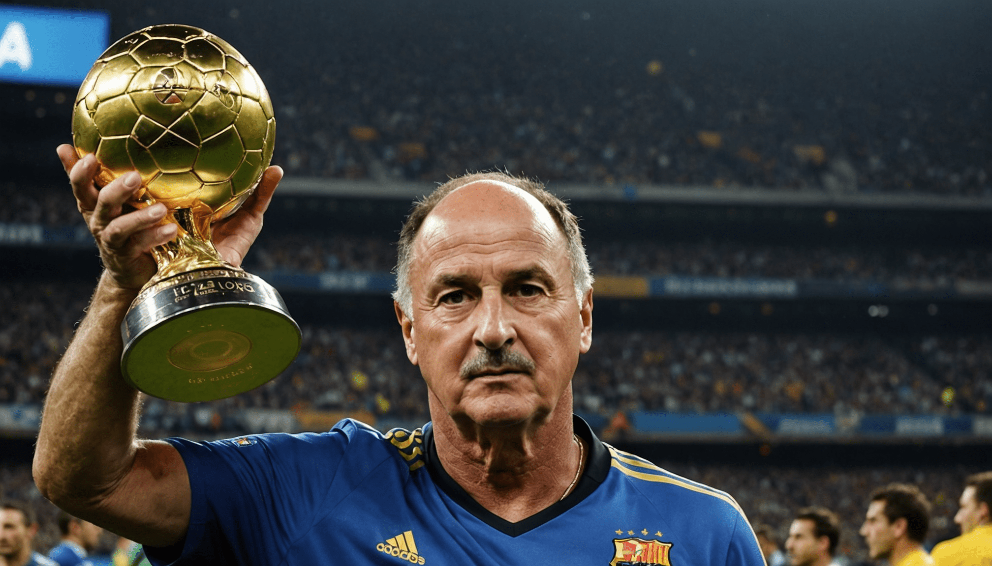 Scolari Explains Preference for Ronaldo Over Messi in Ballon d’Or Votes